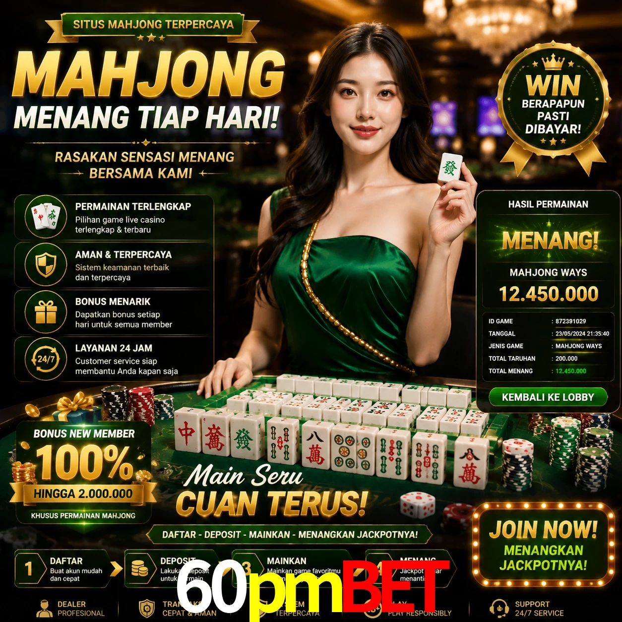 Cashback VIP 60pmbet - reembolso semanal